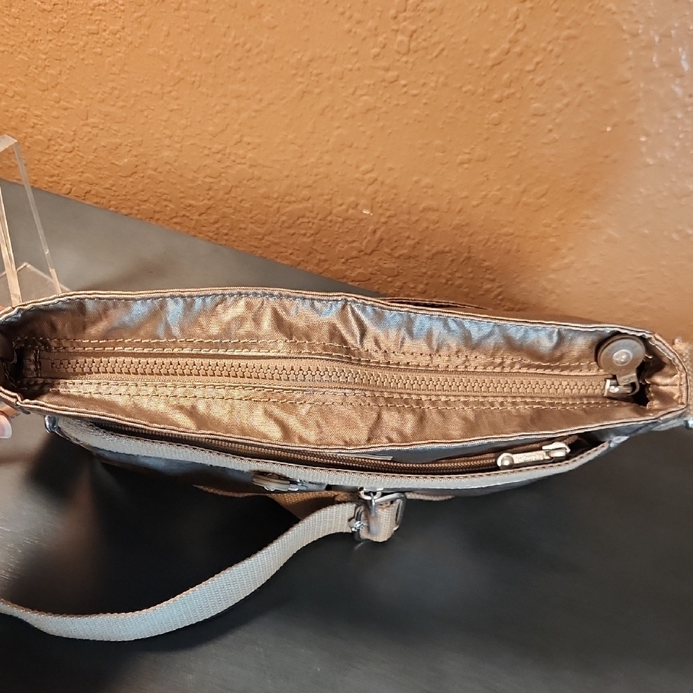 Kipling Shimmering Gold Crossbody/Shoulder Bag CLEAN CLEAN CLEAN - Picture 7 of 11